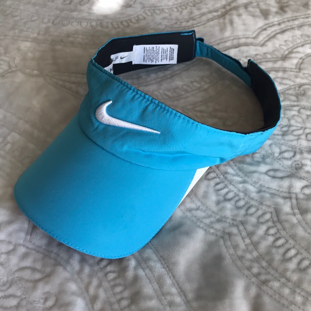 Nike Golf turquoise blue visor hat